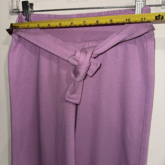 Zara Lilac Tailored Straight Wide Leg  Size 11-12 Street‎ Waist - Picture 8 of 12